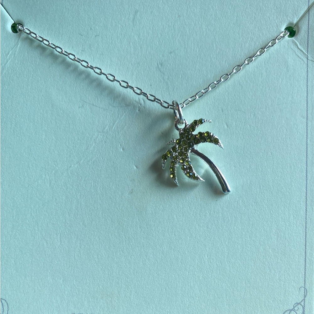 Palm Tree Necklace